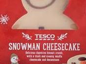 Instore: Tesco Snowman Cheesecake, M&amp;S Christmas Cake Curd More