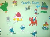 DIY: Smurf Bedroom Wall
