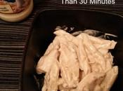 Penne Chicken Alfredo Less Than Minutes