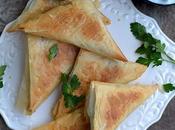 Spanakopita Triangles (using Frozen Spinach)
