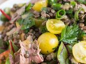 Lentil Roast Beef Salad