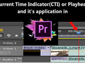 Current Time Indicator (CTI) Playhead It's Application Adobe Premiere