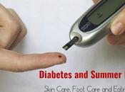 Diabetes Summer Heat: Skin, Foot Eating Tips