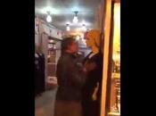 Muslim Molests Blonde Store Mannequin