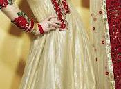 Bollywood Salwar Kameez Anarkali Suit With Intricate Embroidery Matching Dupatta