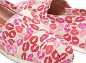 Shoe TOMS Pink Lips Classics