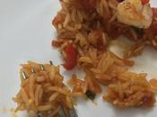 Paella -Spanish Rice with Chicken Prawns