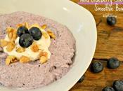 Wild Blueberry Cheesecake Smoothie Bowl {paleo Vegan}
