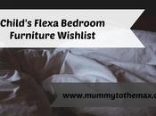Child's Flexa Bedroom Furniture Wishlist