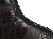 Sexy Croc: Saint Laurent Crocodile-Effect Leather High-Top Trainers