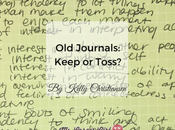 Journals: Keep Toss?