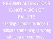 Alterations Sign Failure