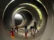 Poor Manila, Phillipines Live Make Shift Homes Inside Concrete Pipes Madras