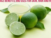 Lime Juice Benefits Uses Skin, Hair Health