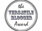 Nominated Versatile Blogger Award