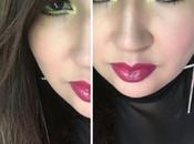 Summer Makeup! Yellow Black Shadows with Light Dark Lips