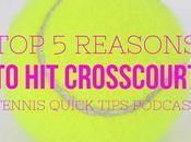 Reasons Cross Court Tennis Quick Tips Podcast