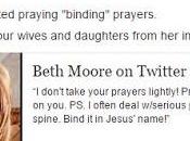 Beth Moore Bible Twisting Includes "binding Prayers"