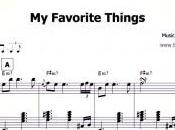 Favorite Things Edition