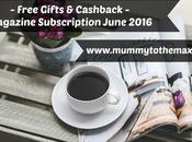 Magazine Subscription Free Gift Bargains June 2016