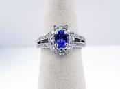 Feature Friday: Tanzanite Diamond Ring