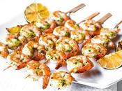 Paleo Dinner Recipes: Herby Shrimp Skewers