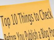 Things Check Before Publish Blog Post