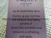 Review-Yardley London-Morning Body Spray