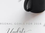 Personal Goals 2016 Update
