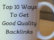 Ways Good Quality Backlinks