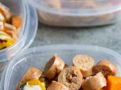 Turkey Sausage &#038; Sweet Potato Lunch Bowls