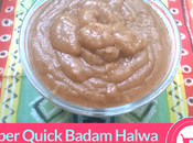 Super Quick Badam Halwa (2-Step Recipe)
