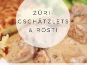 Recipe: Züri-Gschätzlets Rösti (Swiss Veal Mushroom Sauce Potato Cake)