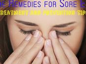 Home Remedies Sore Eyes: Treatment Prevention Tips