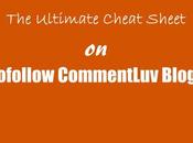 Ultimate Cheat Sheet Dofollow Commentluv Blogs