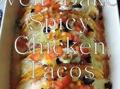 Oven-Baked Spicy Chicken Tacos
