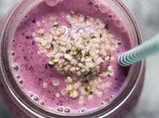 Blueberry Coconut Water Smoothie (with Hemp Hearts)