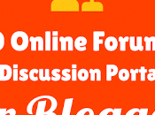 Online Forums Discussion Portals Bloggers