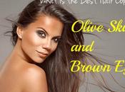 What Best Hair Color Olive Skin Brown Eyes?