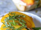 Peach Caprese