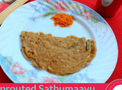 Sprouted Sathumaavu Dosa Recipe