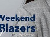 Work Weekend Novelty Blazer Outfits