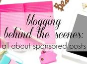 Blogging Behind Scenes: Sponsored Posts Work?