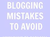 Blogging Mistakes Avoid