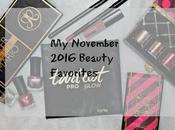 November 2016 Beauty Favorites