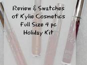 Kylie Cosmetics Holiday 2016 Full Sized Review Swatches