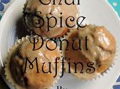 Chai Spiced Glazed Doughnut Muffins