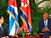 Choe Ryong Meets Cuban Vice President