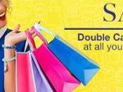 Double Cash Back Weekend Long!