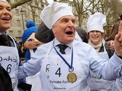 Lords Scramble into Action 20th Annual Rehab Parliamentary Pancake Race